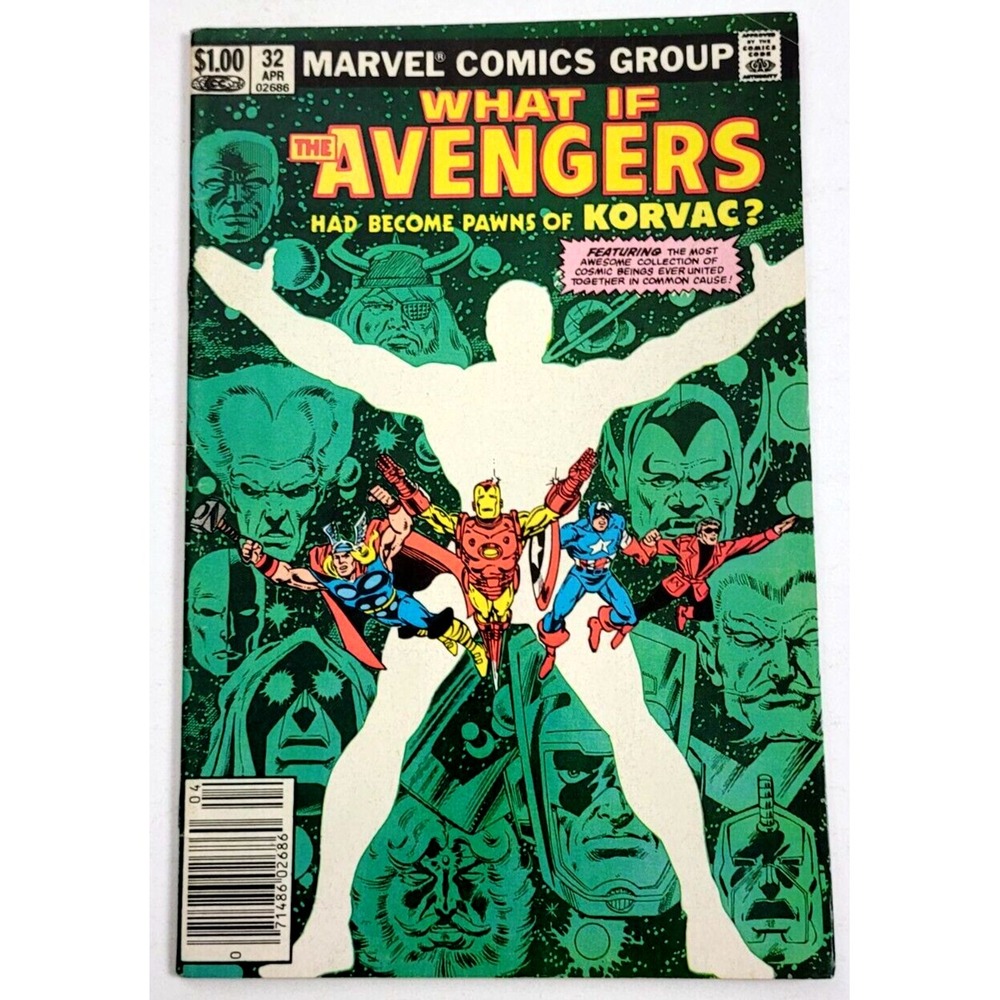 WHAT IF?  #32 (1982) / VF- / MARVEL / AVENGERS‎ / KORVAC